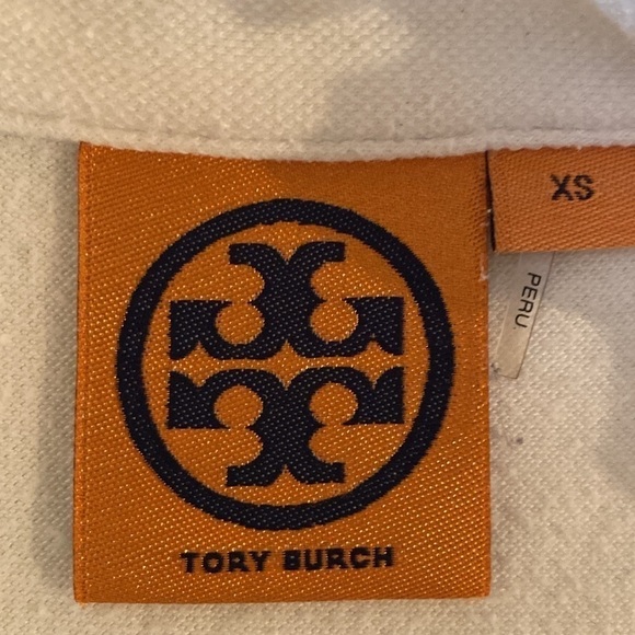 Tory Burch longsleeved shirt, white size extra small - Picture 3 of 6